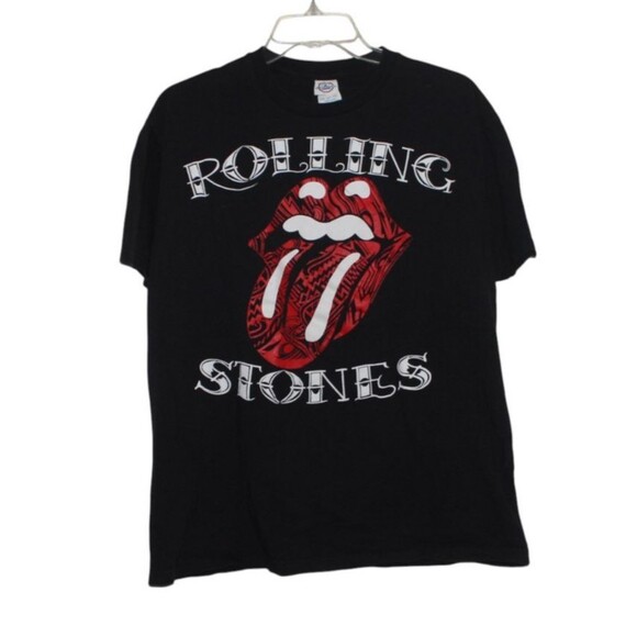 Vintage Rolling Stones Classic Logo Band Concert Tour 2013  T-Shirt Men Large - Picture 1 of 5